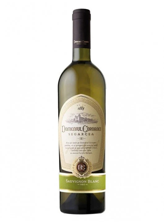DOMENIUL COROANEI SEGARCEA Elite Sauvignon Blanc Vin Alb Sec SGR 0,75 L - WALTI