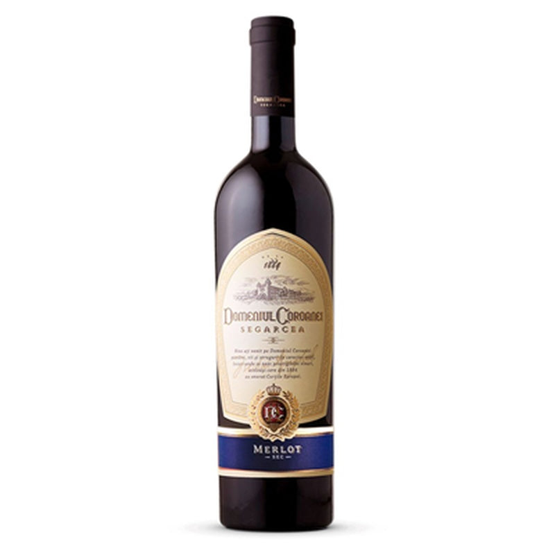 DOMENIUL COROANEI SEGARCEA Elite Merlot Vin Rosu Sec SGR 0,75 L