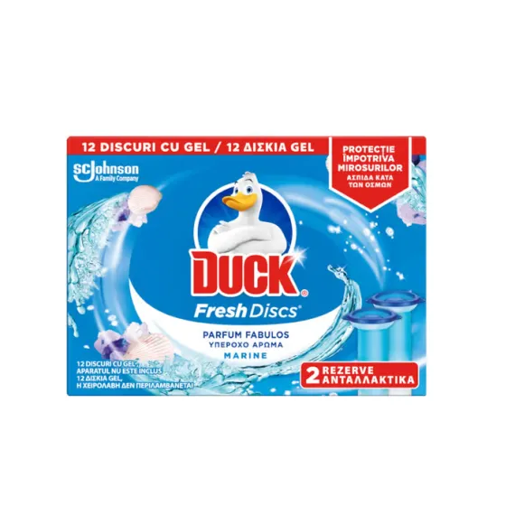 DUCK Odorizant WC Fresh Discs Rezerva Marine 2 x 36 ml - WALTI
