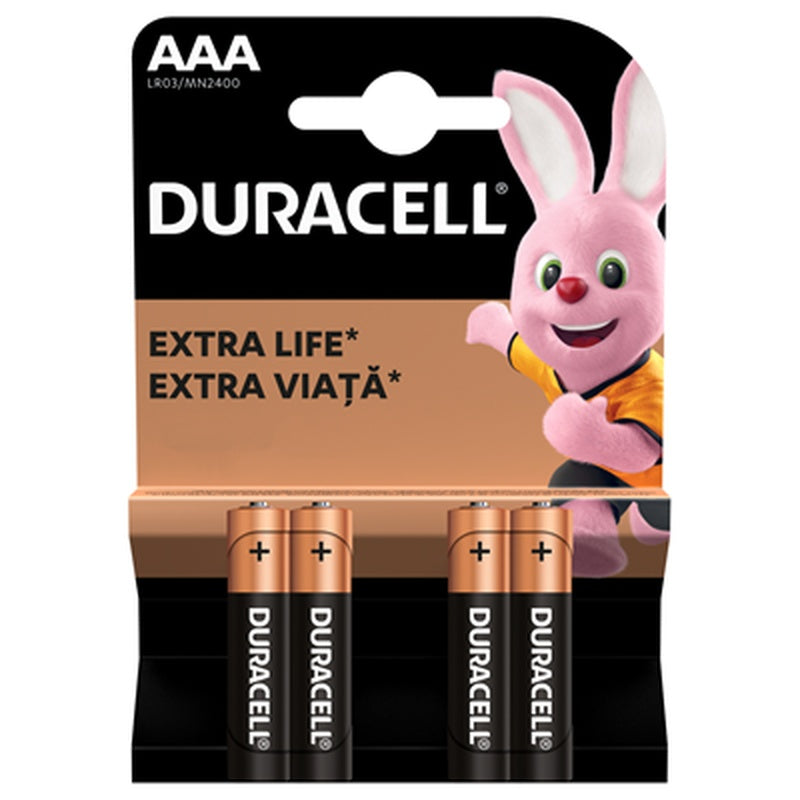DURACELL Baterii Basic AAK LR03 4 bucati