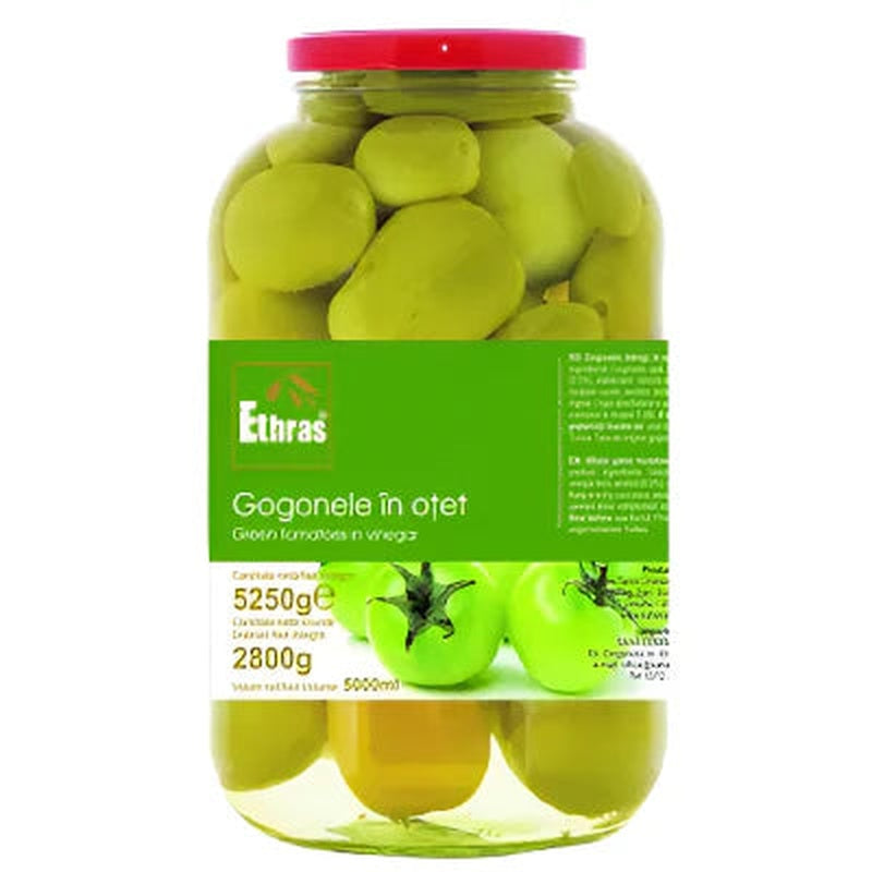 Ethras Gogonele Intregi in Otet 5250 g