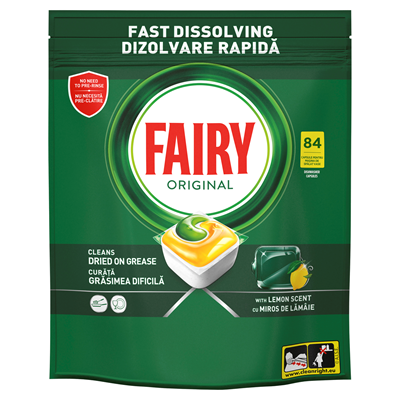 FAIRY Original Lamaie Detergent Masina Spalat Vase 84 capsule