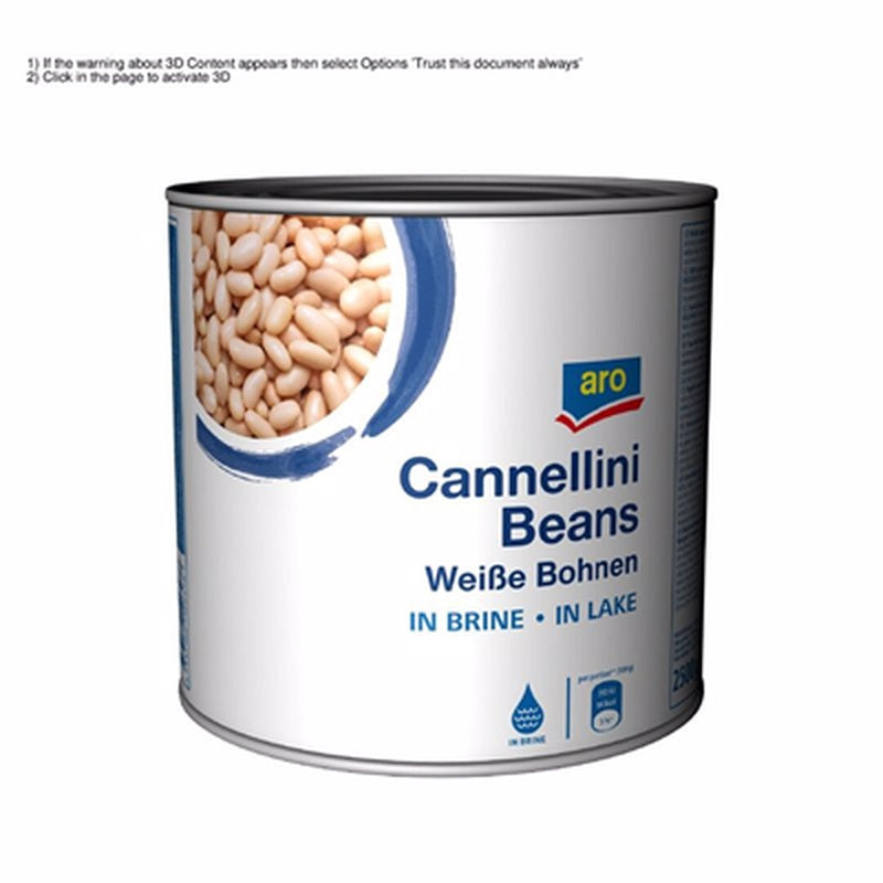 Fasole Cannellini 2,5 Kg
