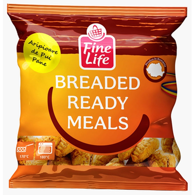 Fine Life Aripioare de Pui Pane 500 g ❄