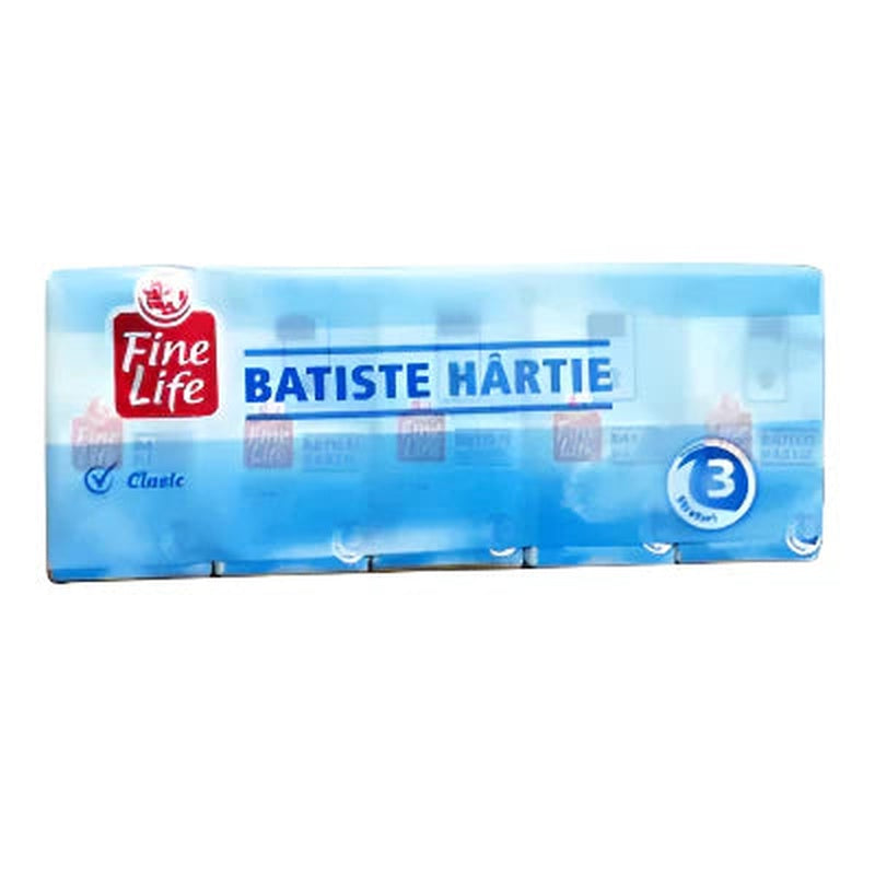 Fine Life Batiste Nazale Clasice 3 Straturi 10 bucati