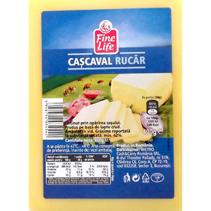 Fine Life Cascaval Rucar 400 g