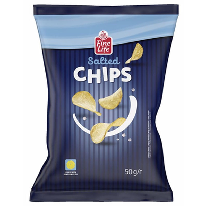 Fine Life Chipsuri Cartofi Sare 50 g