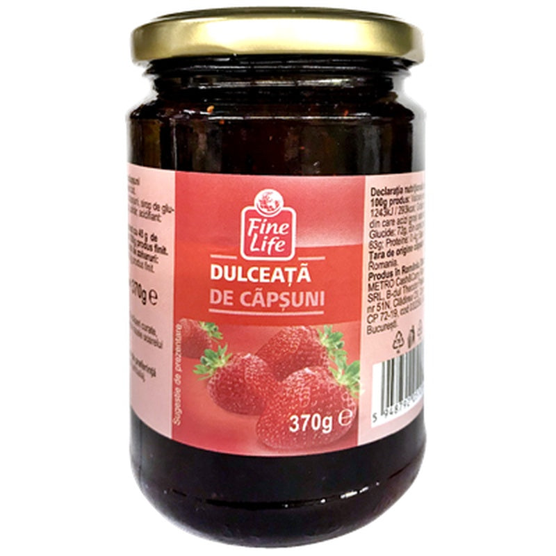 Fine Life Dulceata Capsuni 370 g
