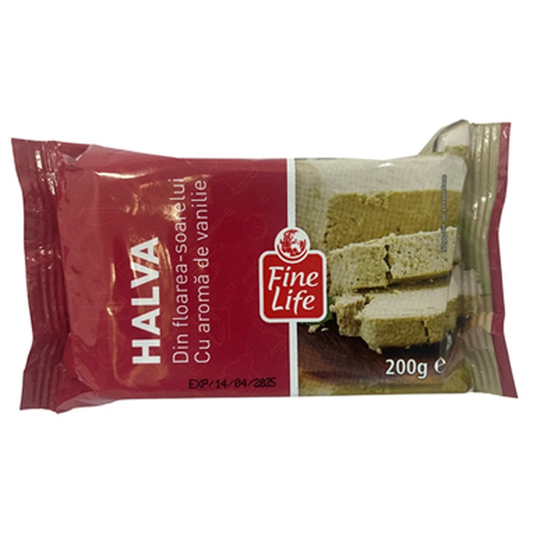 Fine Life Halva Floarea Soarelui Vanilie 200 g