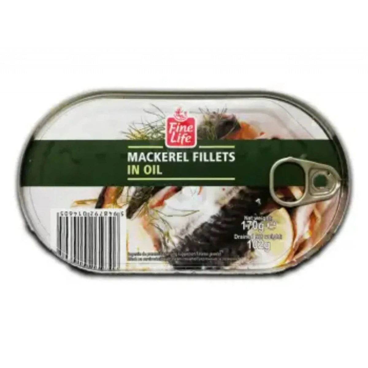 Fine Life Macrou File In Ulei 3 x 170 G