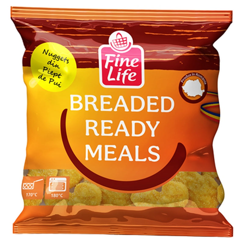 Fine Life Nuggets din Piept Pui 500 g ❄