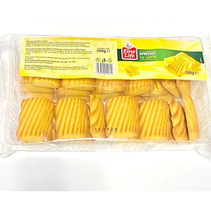 Fine Life Spritati cu Lapte 350 g