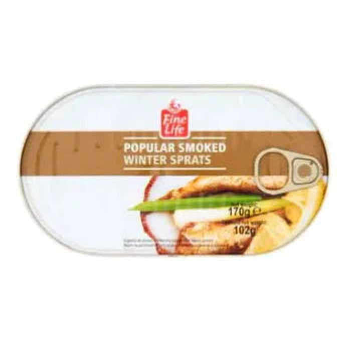Fine Life Sprot Afumat In Ulei 3 x 170 G