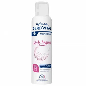 GEROVITAL H3 Deodorant Antiperspirant Pink Heaven 150 ml - WALTI