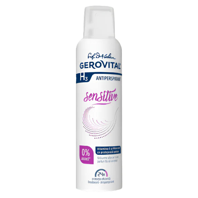 GEROVITAL H3 Deodorant Antiperspirant Sensitive 150 ml - WALTI