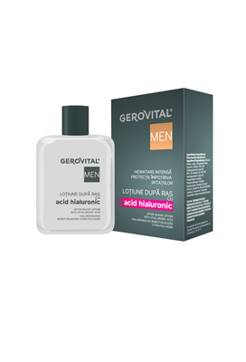 GEROVITAL Men Lotiune dupa Ras cu Acid Hialuronic 100 ml