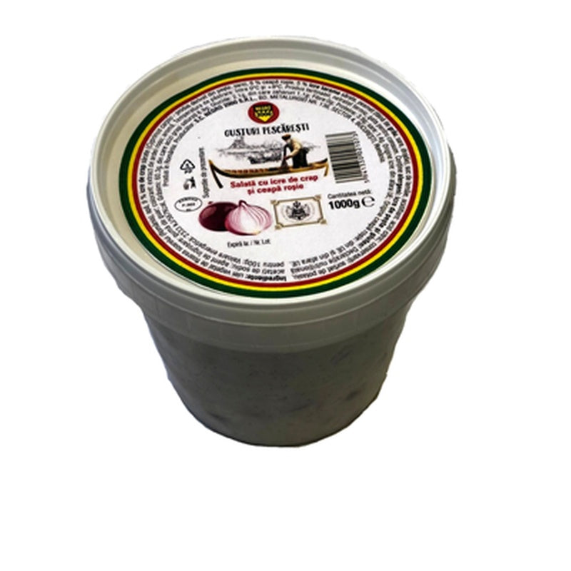 GUSTURI PESCARESTI Salata Icre Crap si Ceapa Rosie 1 Kg