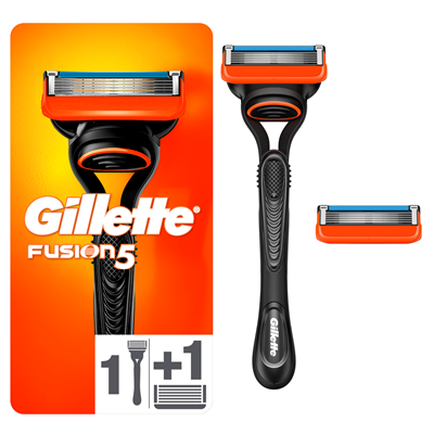 Gillette Fusion 5 Aparat de Ras cu 2 Rezerve
