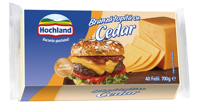 Hochland Branza Topita Felii Cedar 700 g