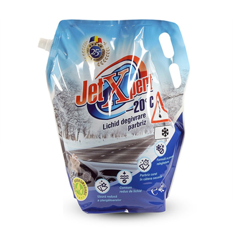 JETXPERT Lichid pentru Spalare Parbriz pe Baza de Etanol -20 C 4L