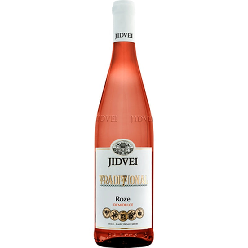 JIDVEI TRADITIONAL Roze Demidulce SGR 0,75 L