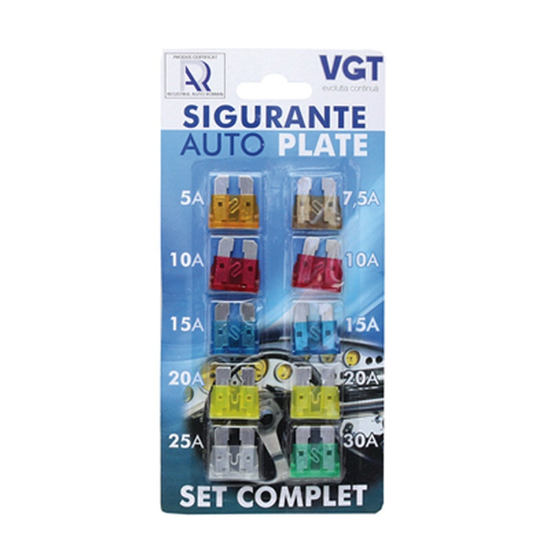 KRAFTMAN Sigurante Auto Plate 10 bucati