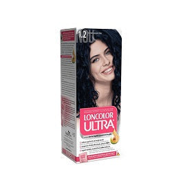 LONCOLOR ULTRA Vopsea de Par Nuanta 1.2 Negru Albastru 2 x 100 ml