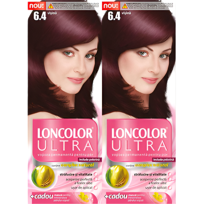LONCOLOR ULTRA Vopsea de Par Nuanta 6.4 Visina 2 x 100 ml