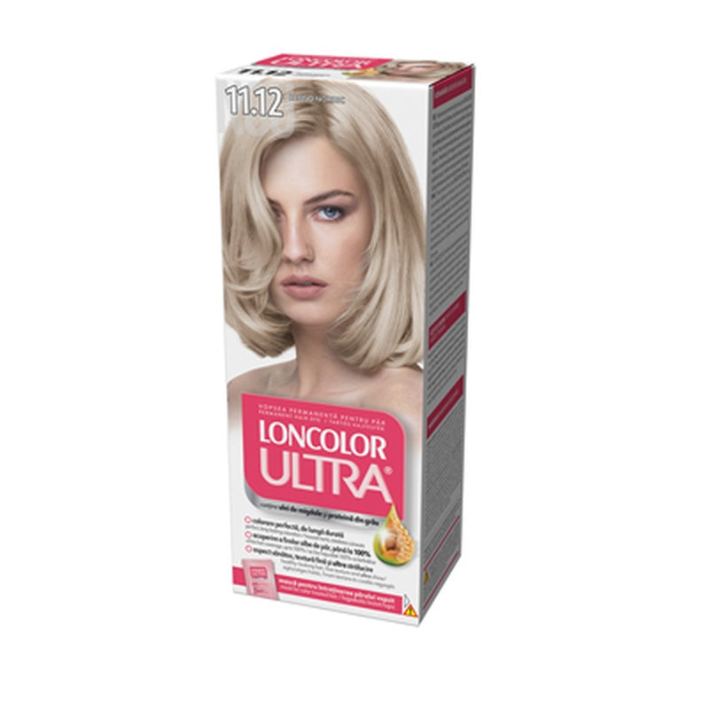 LONCOLOR Ultra Vopsea de Par Nuanta 11.12 Duo Blond Nordic 2 x 100 ml