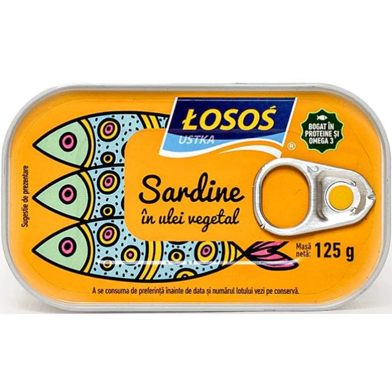 LOSOS Sardine in Ulei 125 g