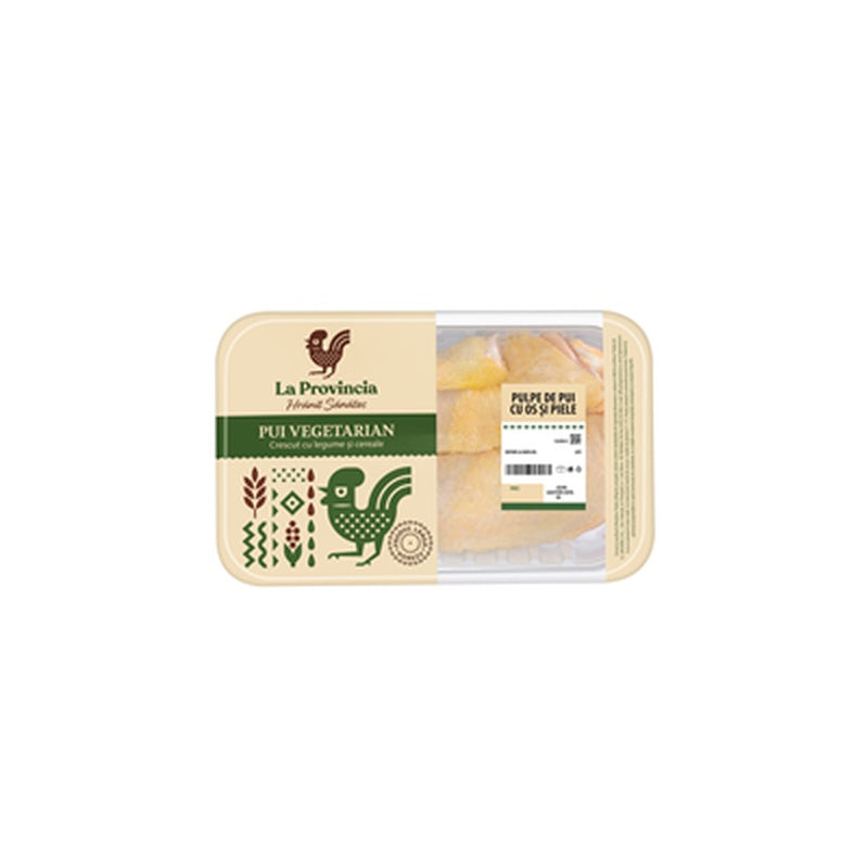 La Provincia Pulpe Pui Vegetarian cu Os 1 kg