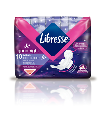 Libresse Maxi Night Absorbante de Noapte 10 bucati