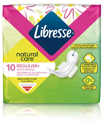 Libresse Natural Care Absorbante Regular 10 bucati