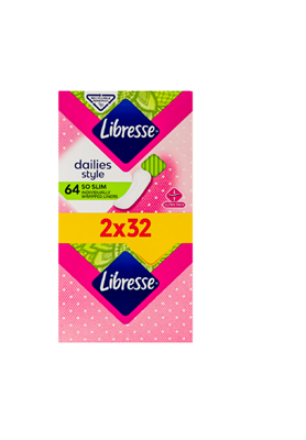 Libresse So Slim 64 Absorbante Zilnice