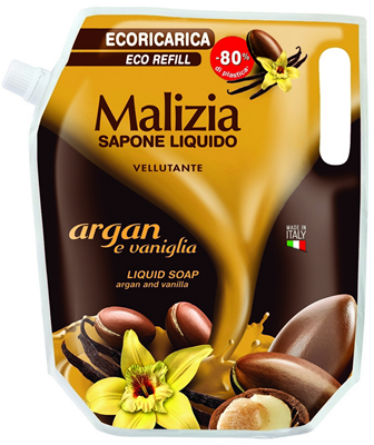 MALIZIA Rezerva Sapun Lichid cu Ulei de Argan 1 L