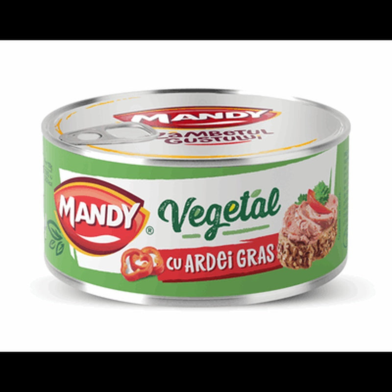 MANDY Pasta Vegetala cu Ardei 120 g