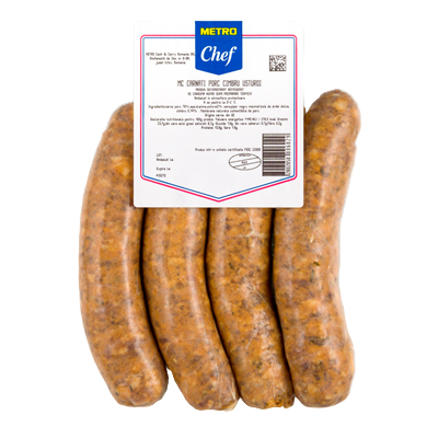 Chef Carnati Porc cu Cimbru si Usturoi