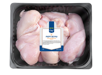 Piept Pui Dezosat fara Piele ATM Gastro pret/kg (cca. 4,5 Kg)