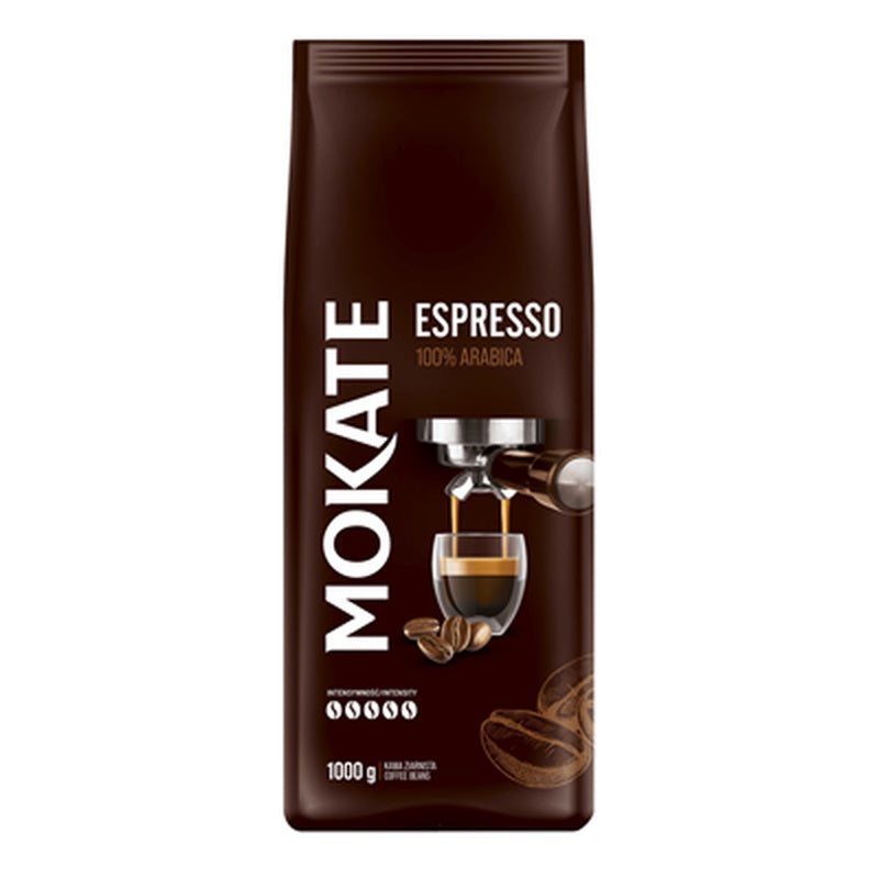 MOKATE Espresso Cafea Boabe 1 Kg