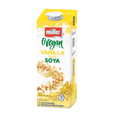 MULLER Vegan Bautura Soia cu Vanilie 1 L