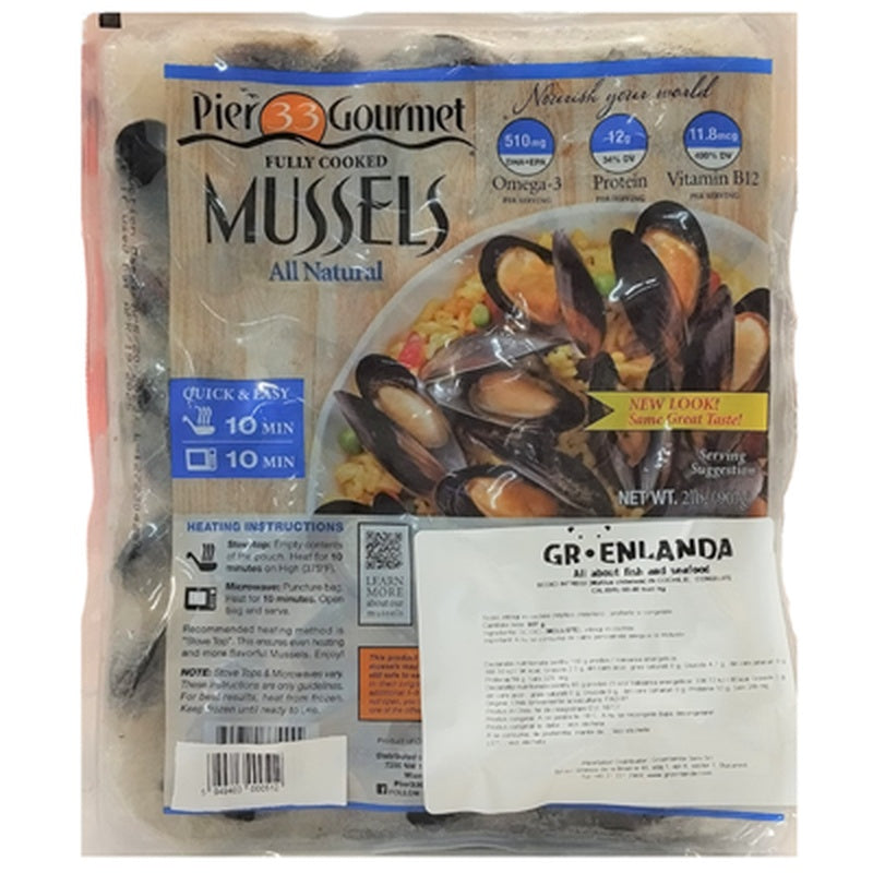 Midii Pasteurizate 60-80 907 g ❄
