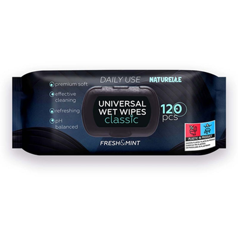 NATURELLE 120 Servetele Umede Universale