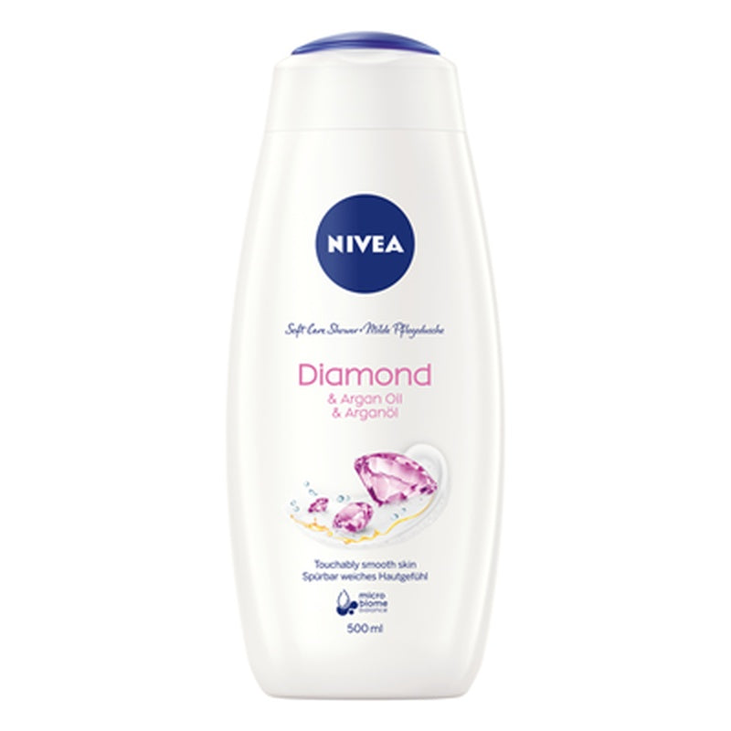 NIVEA Diamond & Argan Oil Gel Dus 500 ml