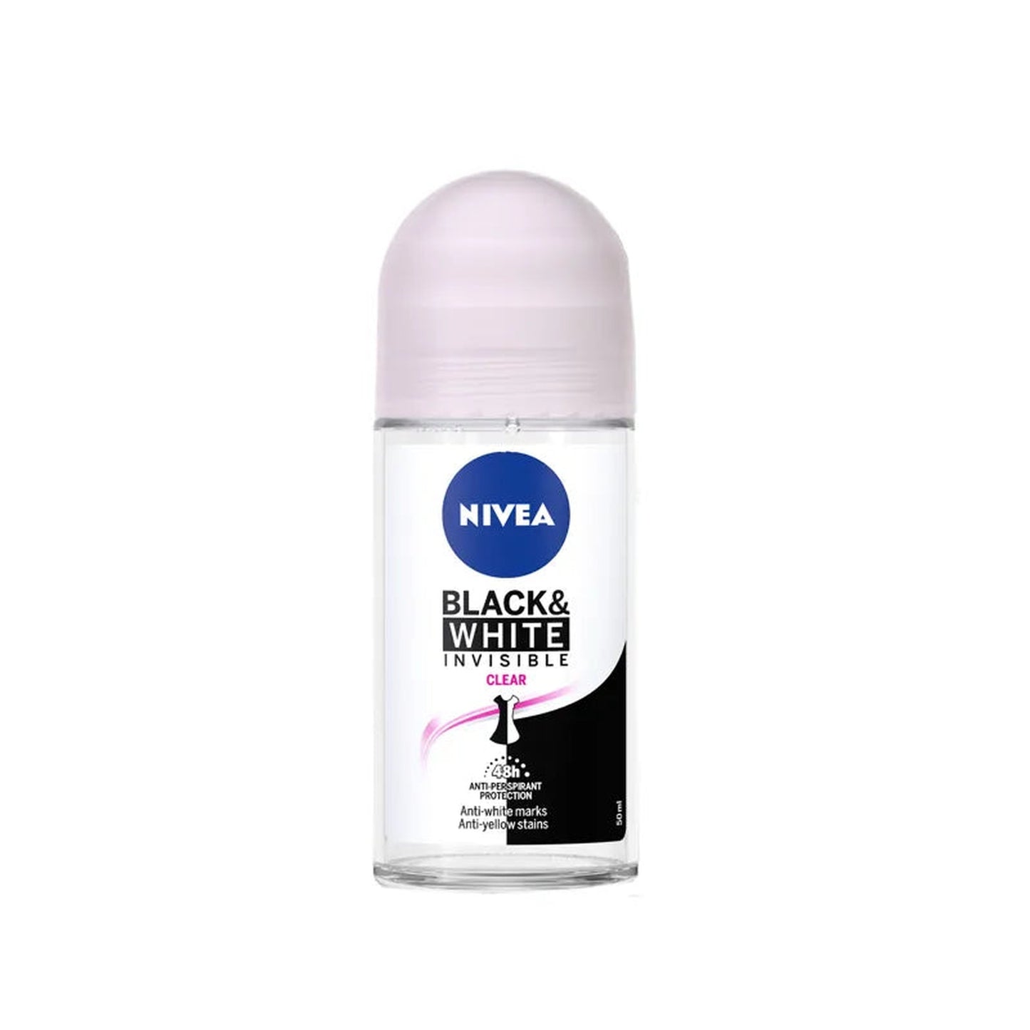 NIVEA Roll-On Black & White Invisible 50 ml