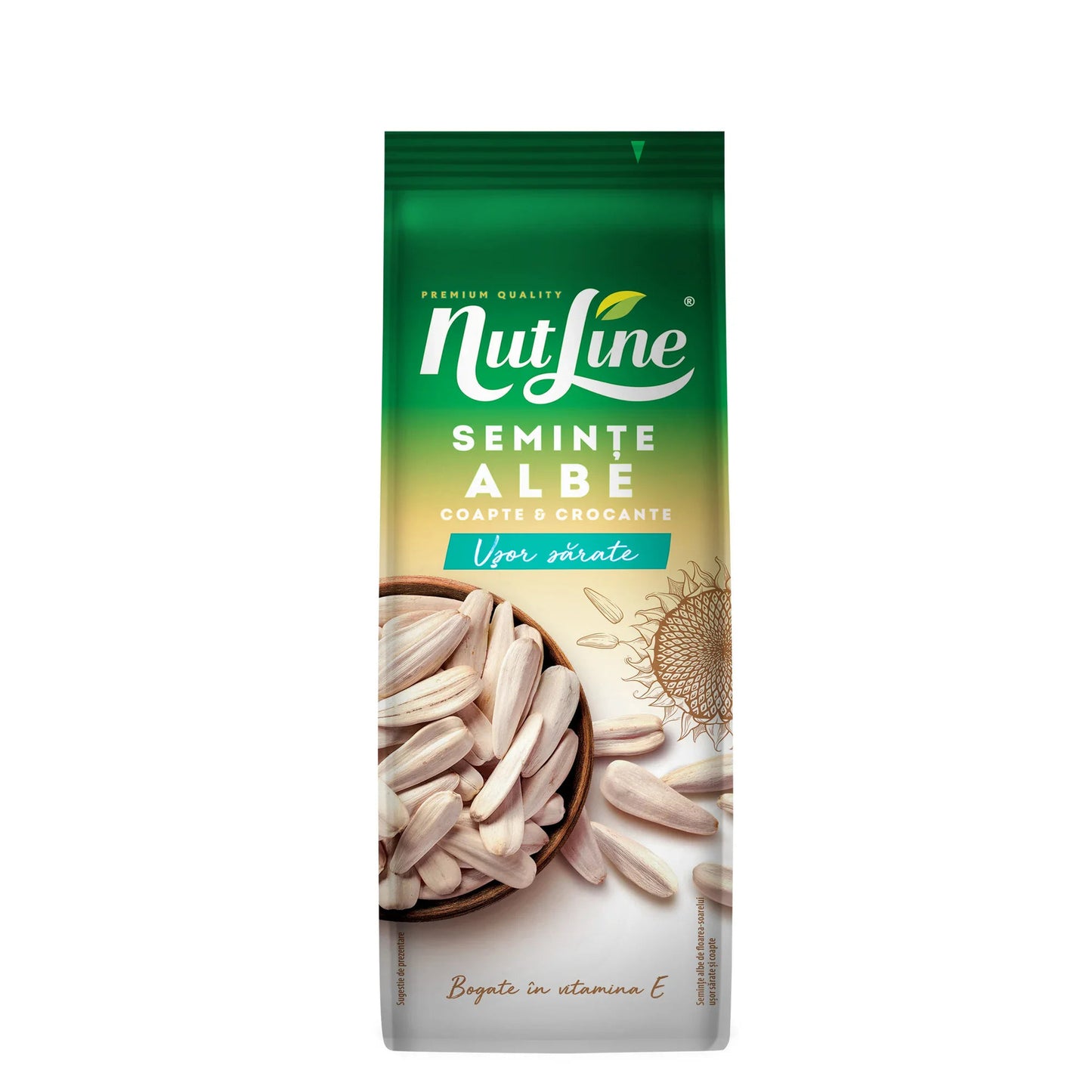 NUTLINE Seminte Albe Floarea Soarelui Sarate 200 g