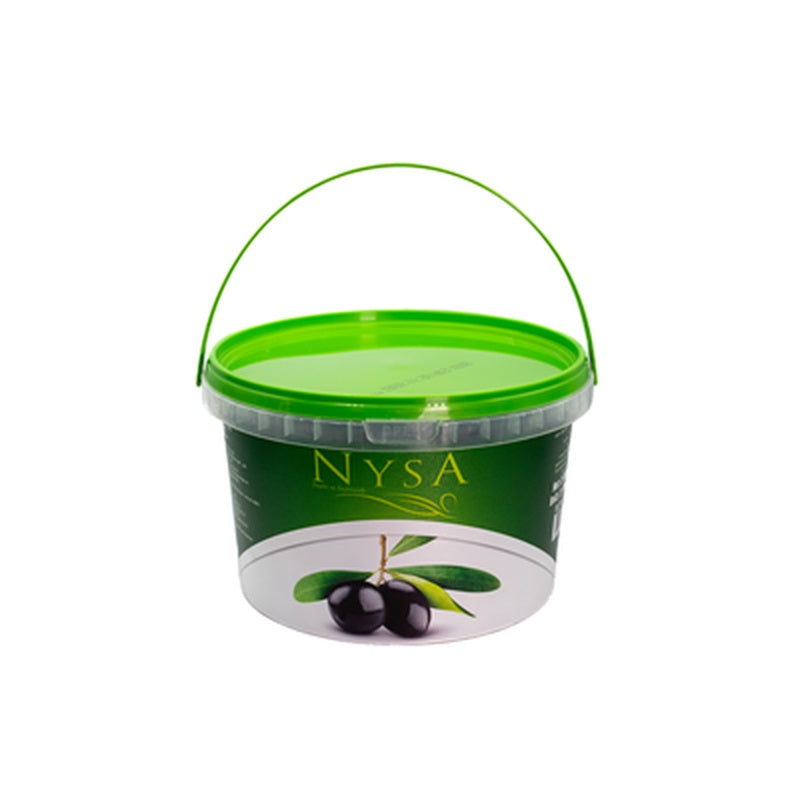 NYSA Masline Negre Naturale cu Samburi Calibrul 280 -320 2 Kg