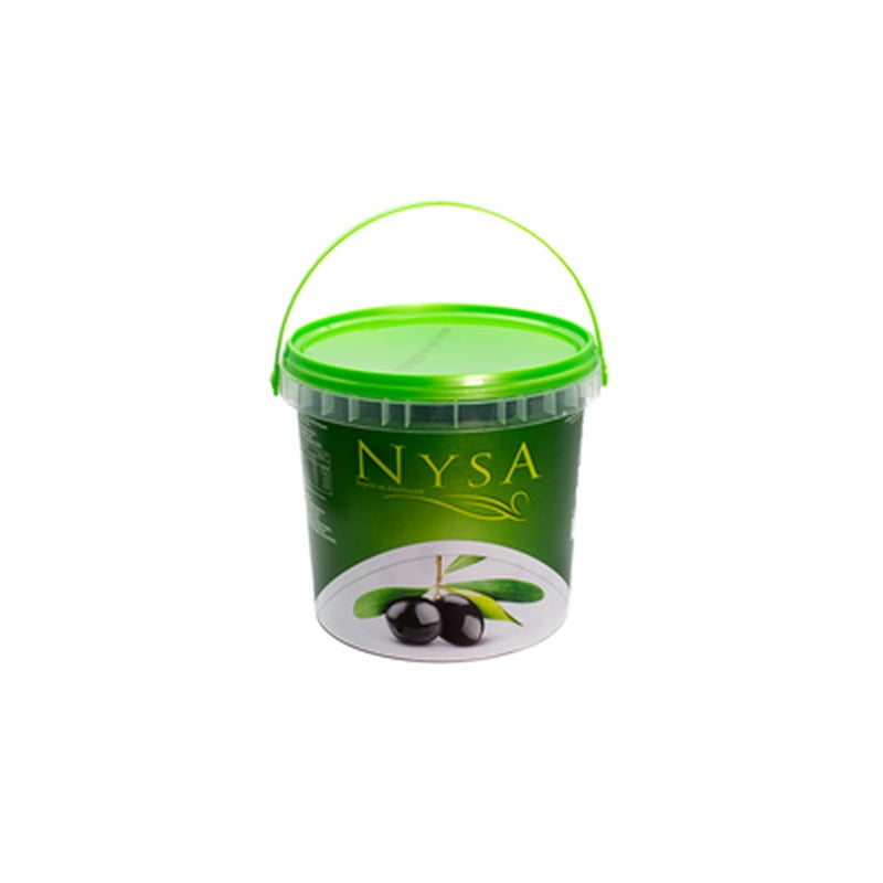 NYSA Masline Negre Naturale cu Samburi Calibrul 280 - 320 1 Kg
