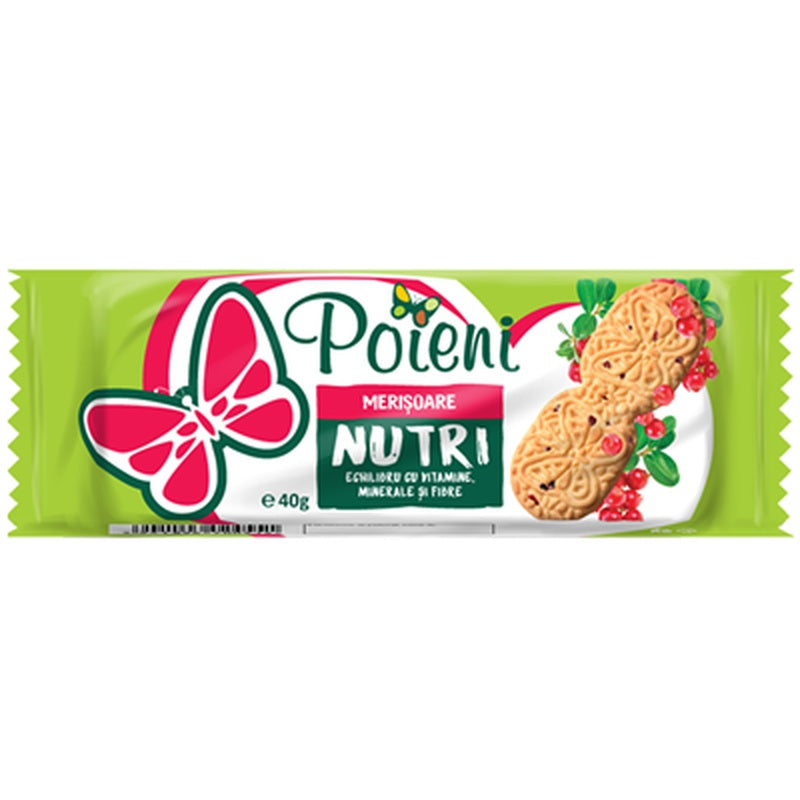 POIENI Biscuiti cu Merisoare 40 g