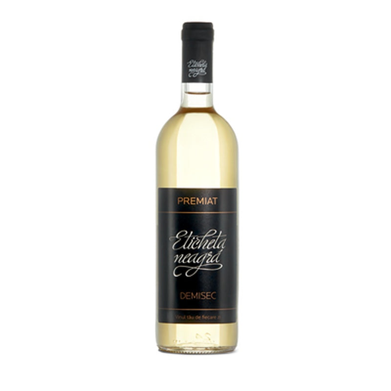 PREMIAT ETICHETA NEAGRA Vin Alb SGR 0,75 L