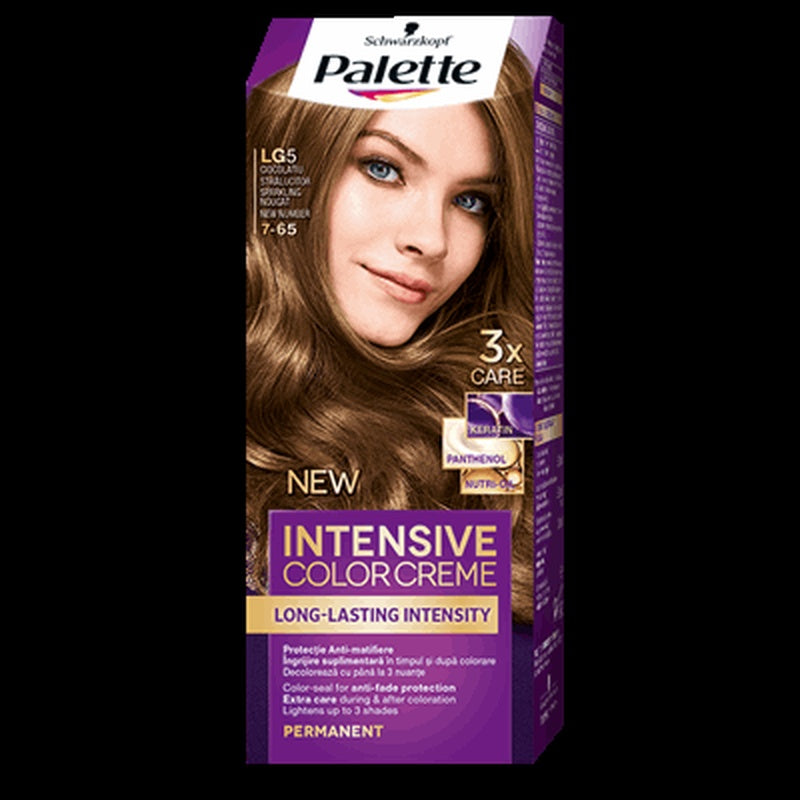Palette INTENSIVE COLOR CREME Vopsea de Par Nuanta G4/LG5 Ciocolatiu Stralucitor 110 ml